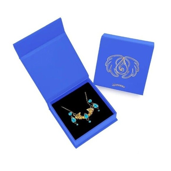 Aphmau Phoenix drop highNecklace & Earring Set